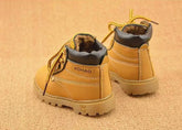 Timber High Tops - Camel Yellow.